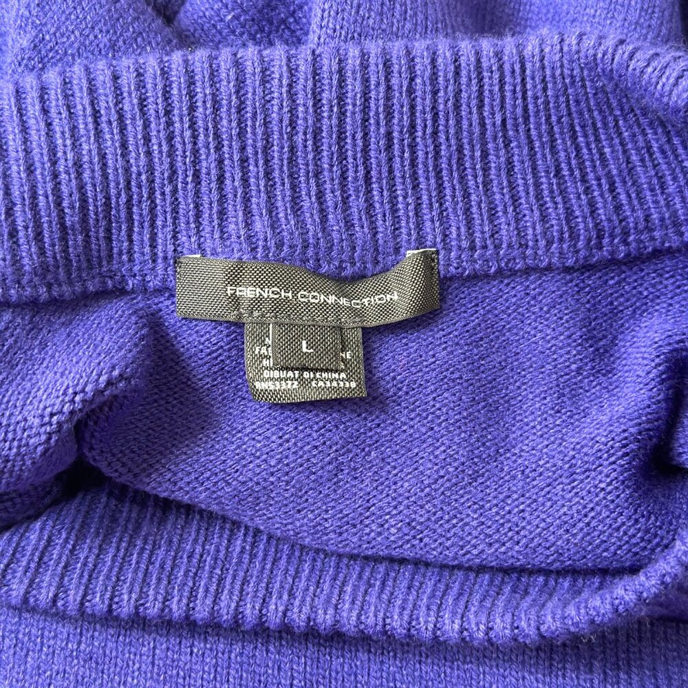 French Connection Vhari Babysoft Rib Sweater Minidress Multiple Sizes P… - Picture 6 of 6